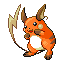 #026 Raichu sprite Rubí / Zafiro Shiny