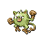 #056 Mankey sprite Rubí / Zafiro Shiny