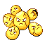 #102 Exeggcute sprite Rubí / Zafiro Shiny