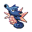 #117 Seadra sprite Rubí / Zafiro Shiny