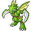 #123 Scyther sprite Rubí / Zafiro Shiny