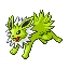 #135 Jolteon sprite Rubí / Zafiro Shiny