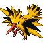 #145 Zapdos sprite Rubí / Zafiro Shiny