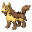 #262 Mightyena sprite Rubí / Zafiro Shiny