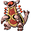 #348 Armaldo sprite Rubí / Zafiro Shiny