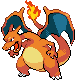 #006 Charizard sprite Diamante / Perla