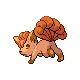 #037 Vulpix sprite Diamante / Perla
