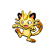 #052 Meowth sprite Diamante / Perla