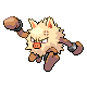 #057 Primeape sprite Diamante / Perla