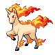 #078 Rapidash sprite Diamante / Perla