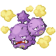 #110 Weezing sprite Diamante / Perla