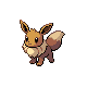 #133 Eevee sprite Diamante / Perla