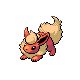 #136 Flareon sprite Diamante / Perla