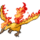 #146 Moltres sprite Diamante / Perla