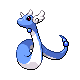 #148 Dragonair sprite Diamante / Perla