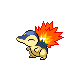 #155 Cyndaquil sprite Diamante / Perla