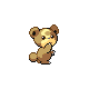#216 Teddiursa sprite Diamante / Perla