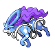 #245 Suicune sprite Diamante / Perla