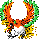 #250 Ho-Oh sprite Diamante / Perla