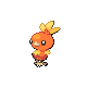 #255 Torchic sprite Diamante / Perla