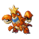 #342 Crawdaunt sprite Diamante / Perla