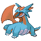 #373 Salamence sprite Diamante / Perla