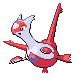#380 Latias sprite Diamante / Perla