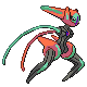 #386 Deoxys Velocidad sprite Diamante / Perla