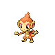 #390 Chimchar sprite Diamante / Perla