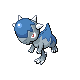 #408 Cranidos sprite Diamante / Perla