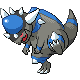 #409 Rampardos sprite Diamante / Perla