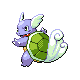 #008 Wartortle sprite Diamante / Perla Shiny