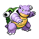 #009 Blastoise sprite Diamante / Perla Shiny