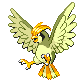 #017 Pidgeotto sprite Diamante / Perla Shiny