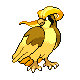 #018 Pidgeot sprite Diamante / Perla Shiny