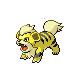 #058 Growlithe sprite Diamante / Perla Shiny