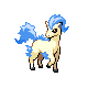 #077 Ponyta sprite Diamante / Perla Shiny