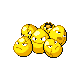 #102 Exeggcute sprite Diamante / Perla Shiny