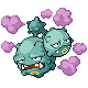 #110 Weezing sprite Diamante / Perla Shiny