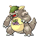 #115 Kangaskhan sprite Diamante / Perla Shiny