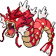 #130 Gyarados sprite Diamante / Perla Shiny