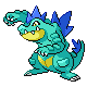 #160 Feraligatr sprite Diamante / Perla Shiny