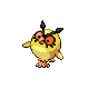 #163 Hoothoot sprite Diamante / Perla Shiny