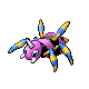 #168 Ariados sprite Diamante / Perla Shiny