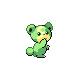 #216 Teddiursa sprite Diamante / Perla Shiny