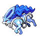 #245 Suicune sprite Diamante / Perla Shiny