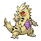#248 Tyranitar sprite Diamante / Perla Shiny