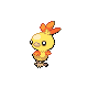 #255 Torchic sprite Diamante / Perla Shiny