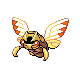 #291 Ninjask sprite Diamante / Perla Shiny