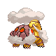 #324 Torkoal sprite Diamante / Perla Shiny